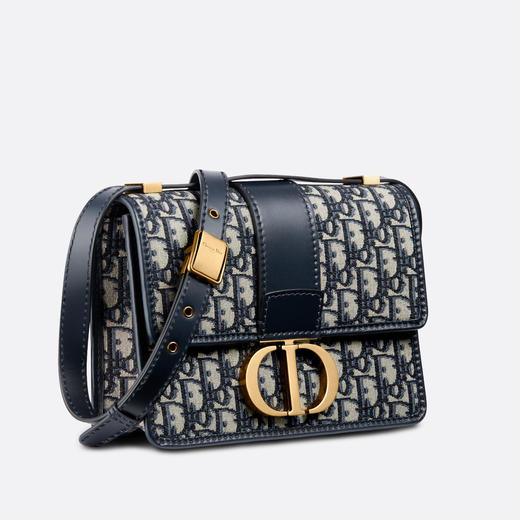 【你好展厅现货款】DIOR 迪奥 30 MONTAIGNE 手袋 蓝色 Oblique 印花单肩包 M9203UTZQ 商品图2