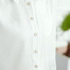 【简约干练】罗蒙女士衬衫优雅百搭精致肩部褶皱舒适绸缎休闲长袖衬衣 商品缩略图3