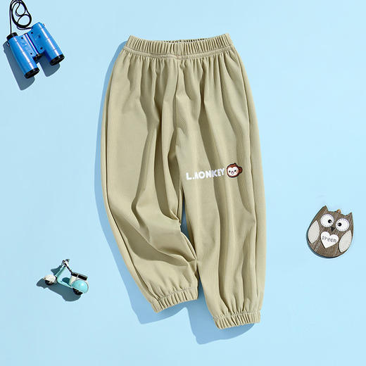 （现货现发）【社群供X】儿童纯色冰感冰丝防蚊裤（下单7天内发货） 商品图2