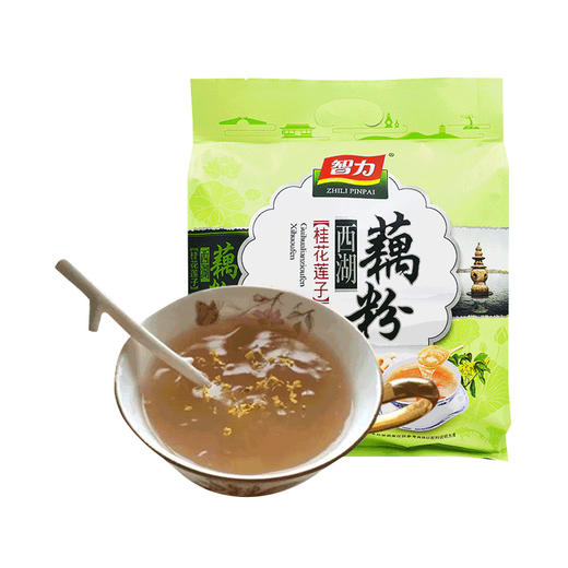 智力西湖桂花莲子藕粉420g（14小袋） 商品图0