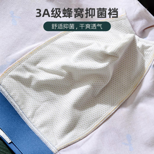 XY-1202  【1条】柿柿如意水果印花男士内裤中腰抗菌透气莫代尔棉内裤男生裤头 商品图3