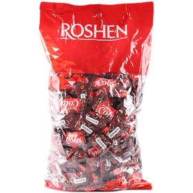 乌克兰如胜ROSHEN可乐味夹心酸跳糖500g每袋可乐味硬糖零食