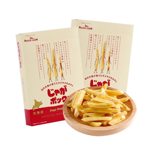 Calbee牌JagaPokkuru（膨化食品）北海道薯条180g/盒 商品图0