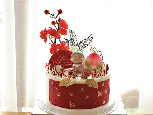 百福祝寿寿星奶奶祝寿 商品图0