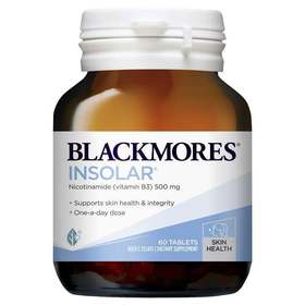 【保税区直邮】澳洲 Blackmores 烟酰胺焕白精华60片