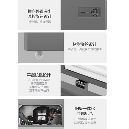 【特惠】【冷藏冷冻同时用】海尔（Haier）冰柜双温柜大容量冷藏冷冻门双温区冷柜商用家用双温大冷柜 FCD-311LHKPT冷藏152升+冷冻159升 商品图3