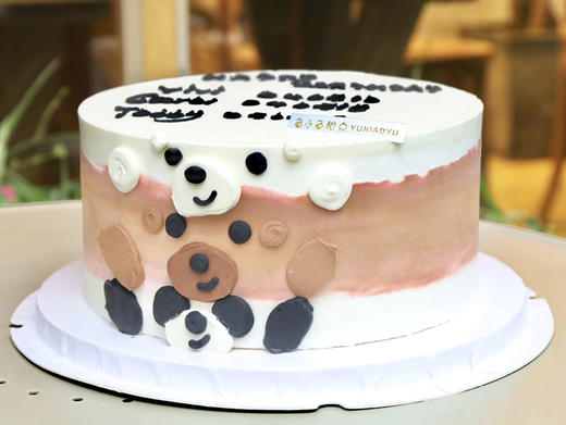 三只裸熊（文字可以修改） 商品图1