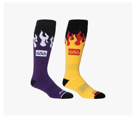 2122 686 MENS Flame Sock - 2 Pack