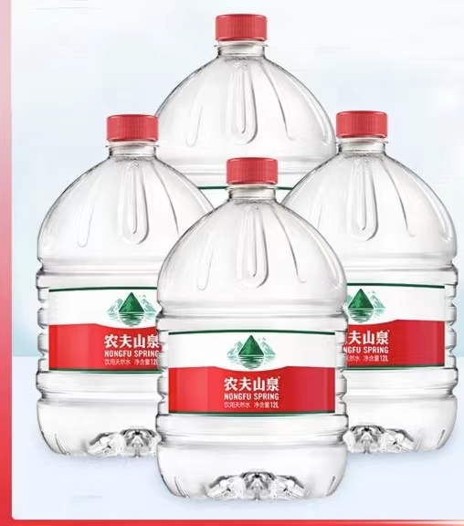 春节优惠农夫山泉12升4桶套餐一次性配送