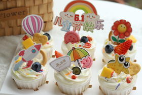 童趣杯子蛋糕（一盒6只）