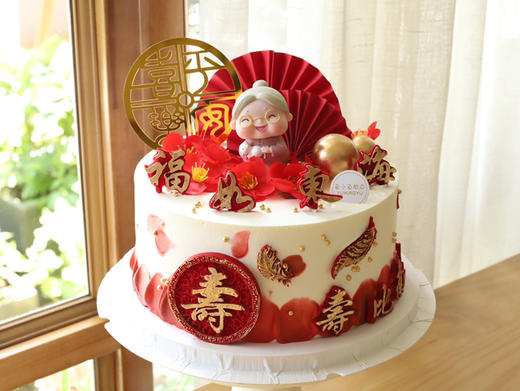 平安喜乐祝寿老人 商品图0