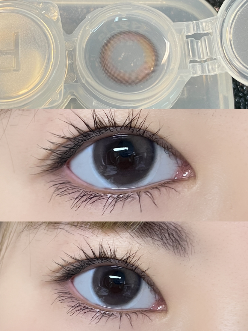 半年抛 Hancon 草莓奥利奥 14.2  /8.6 韩视 自然粉棕 着色13.4 A103