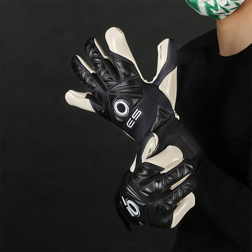 ELITE SPORT光环门将守门员手套COMBI  BLACK 商品图0
