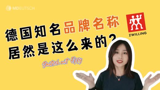 德国知名品牌的名称居然是这么来的？ 商品图0