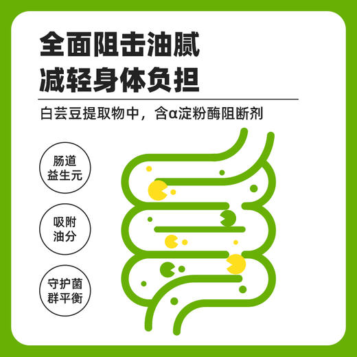 【轻元素】白芸豆青汁果冻 高膳食纤维 解油腻   15g×7条*4盒 商品图2