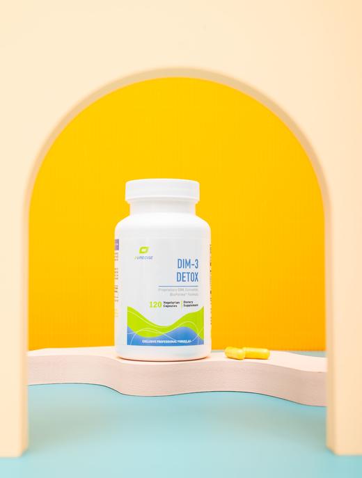 【雌激素代谢因子】DIM-3  Detox 120片 三合一配方 姜黄+DIM+胡椒碱 支持雌激素代谢  Purecise 商品图1