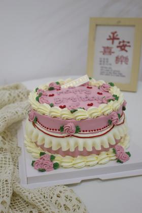 复古花边手绘款