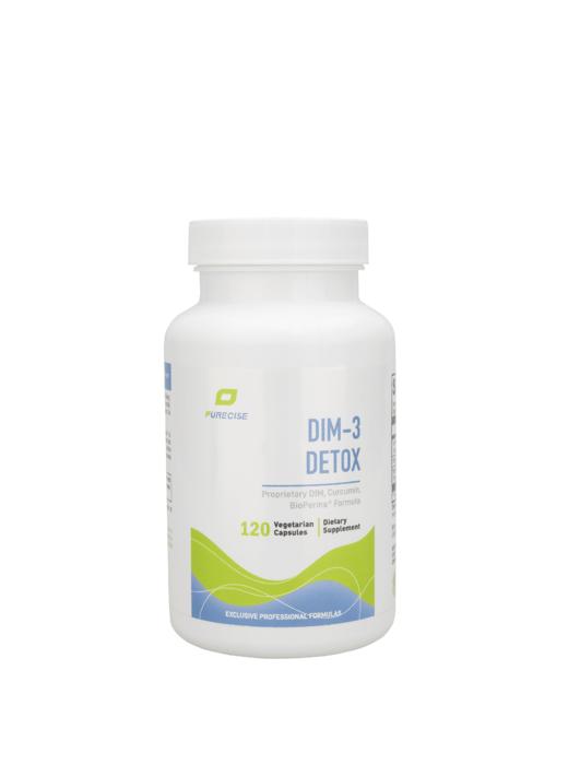 【雌激素代谢因子】DIM-3  Detox 120片 三合一配方 姜黄+DIM+胡椒碱 支持雌激素代谢  Purecise 商品图6