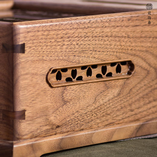 龙隐斋 崇正/北美胡桃木电陶炉 1000W 尺寸21*21*13cm（6台/箱）电热茶炉家用静音烧水煮茶器小台式 商品图2