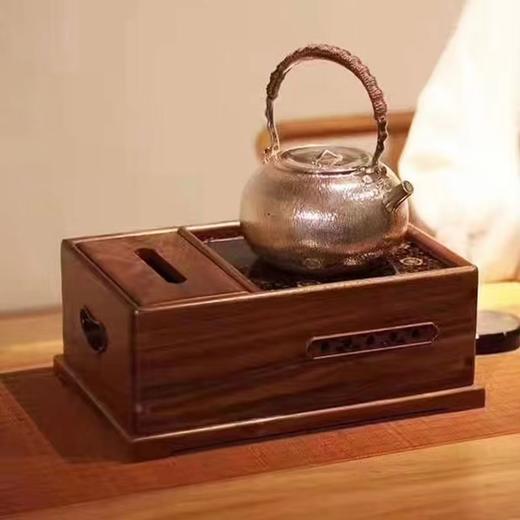 龙隐斋 尚方/北美胡桃木电陶炉 煮茶器茶炉铁壶银壶迷你小型家用静音 商品图3