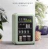 HCK哈士奇SC-130RBA-S冰吧家用客厅办公室茶叶冷藏柜小型透明冰箱 商品缩略图0