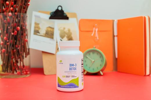 【雌激素代谢因子】DIM-3  Detox 120片 三合一配方 姜黄+DIM+胡椒碱 支持雌激素代谢  Purecise 商品图5