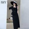 IWY/高端短袖西装半裙*练短袖职业装套裙时尚主持人正装休闲工作服CS1556 商品缩略图3