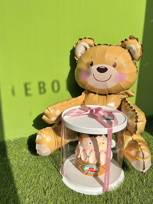 复古冰淇淋 · 奶油蛋糕 （限量送气球小熊配打气筒需自行打气） 商品图0