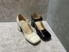 IUIU SECOND2022春夏新款粗跟法式冲孔高跟鞋复古玛丽珍仙女鞋U22AE17841 商品缩略图10