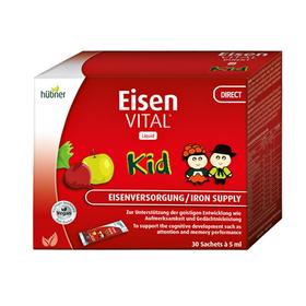【香港直邮】德国Huebner郝柏娜儿童铁元素补铁口服液吸条便携装5ML*30条/盒
