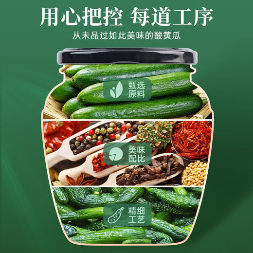 【中欧班列精选】WWJ俄罗斯风味 河马牌酸黄瓜500g/瓶 商品图13