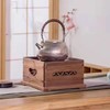 龙隐斋 崇正/北美胡桃木电陶炉 1000W 尺寸21*21*13cm（6台/箱）电热茶炉家用静音烧水煮茶器小台式 商品缩略图0