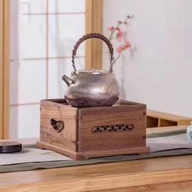 龙隐斋 崇正/北美胡桃木电陶炉 1000W 尺寸21*21*13cm（6台/箱）电热茶炉家用静音烧水煮茶器小台式