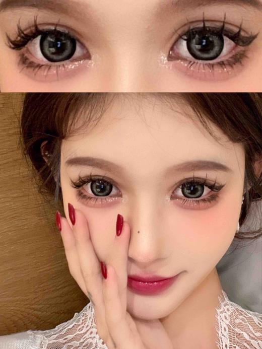 【年抛】 布鲁灰 Loveiikira | 大直径14.5，着色13.9 | 【同品牌多副更划算选款完整色板内，记得下拉。】 灰色强混血  | 默认京东快递 商品图0