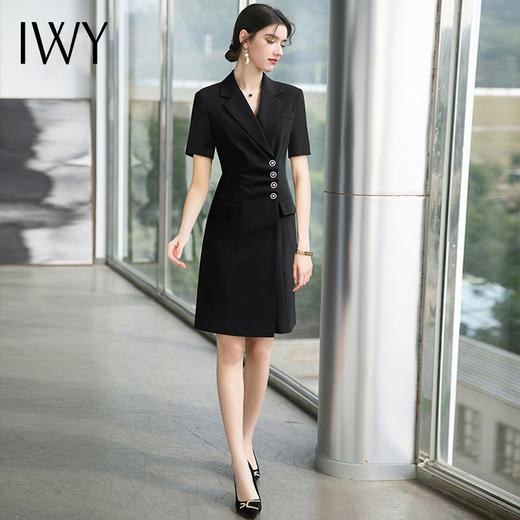IWY/修身包臀裙高端售楼部工装套装美容院工作服Q737 商品图3