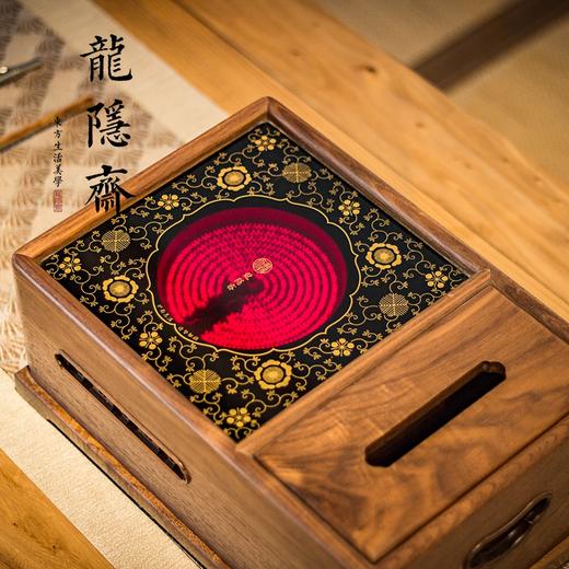 龙隐斋 尚方/北美胡桃木电陶炉 煮茶器茶炉铁壶银壶迷你小型家用静音 商品图1