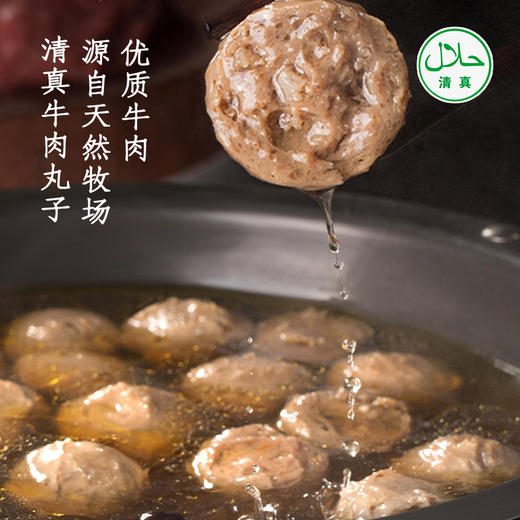 正阳自制牛肉丸400±20g/袋  （清真） 商品图0