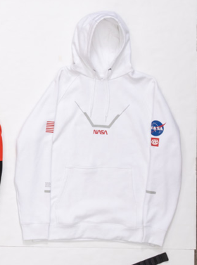 2122 686 MNES Exploration Pullover Hoody WHITE