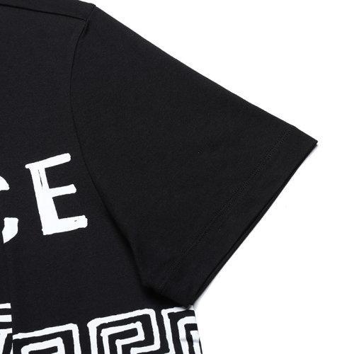 VERSACE/范思哲 2021款 男士短袖T恤 男士棉质圆领短袖T恤 A86893 A228806 商品图9