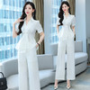 职业套装女夏季新款气质优雅女神范时尚显瘦两件套HR-WM22159 商品缩略图2