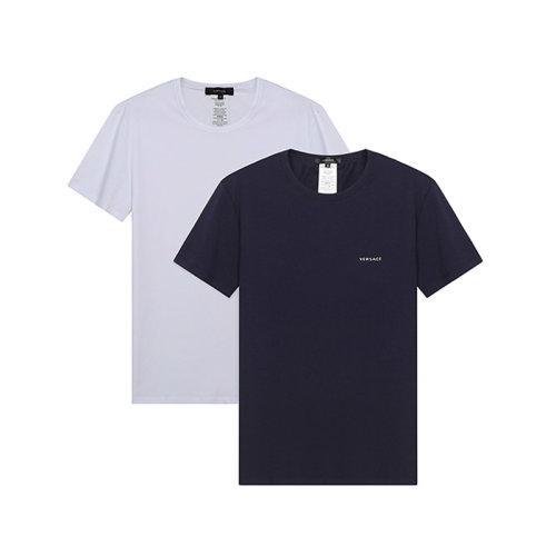 VERSACE/范思哲【22春夏新款】男士棉质圆领贴身打底内衣短袖T恤两件套装 AU04023 AC00058 商品图5
