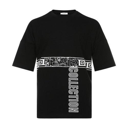 VERSACE COLLECTION/VERSACE COLLECTION 范思哲 男士短袖T恤 男士棉质圆领短袖T恤 V800853B VJ00576 商品图5