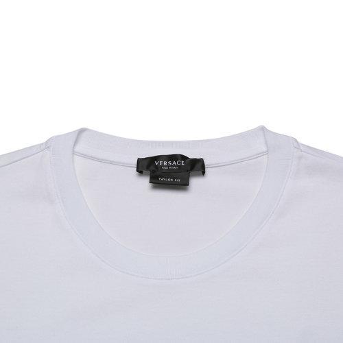 VERSACE/范思哲 2021款 男士短袖T恤 男士棉质修身版圆领短袖T恤 A89019 A228806 商品图2