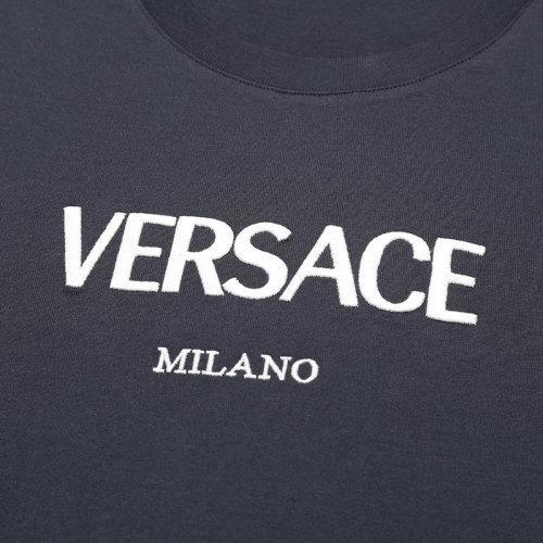 VERSACE/范思哲 2021款 男士短袖T恤 男士棉质修身版圆领短袖T恤 A89019 A228806 商品图10