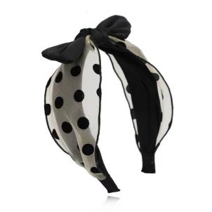 Leswinna可爱风欧根纱波点压发条 商品图2