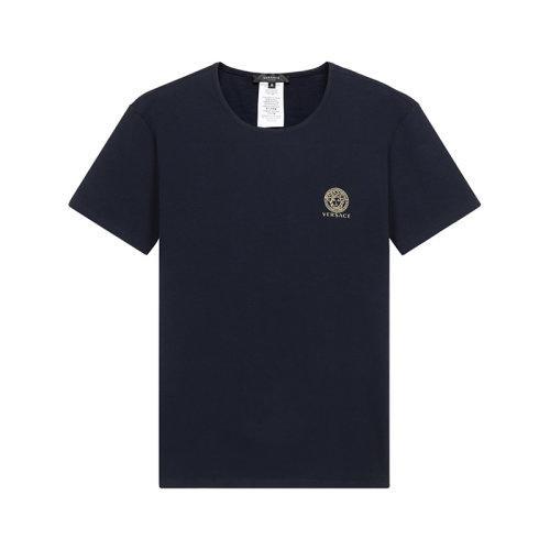 VERSACE/范思哲男士棉质圆领贴身打底短袖内衣T恤两件套装 AU10193 A232741 商品图10
