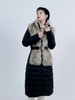 【直播199】EF拼接中长棉服环保皮草9151840823 商品缩略图2