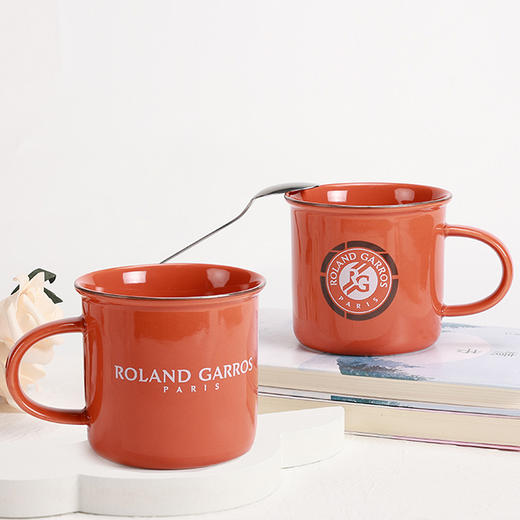 罗兰加洛斯法网官方正品水杯马克杯男生女生杯子陶瓷大容量茶杯 商品图1