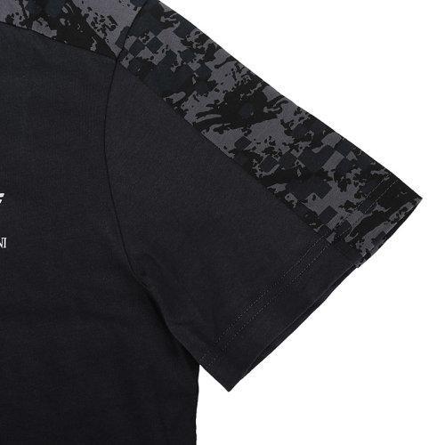 EA7/EA7 男士短袖T恤 男士迷彩饰带棉质圆领短袖T恤 6ZPT36 PJM9Z 商品图3