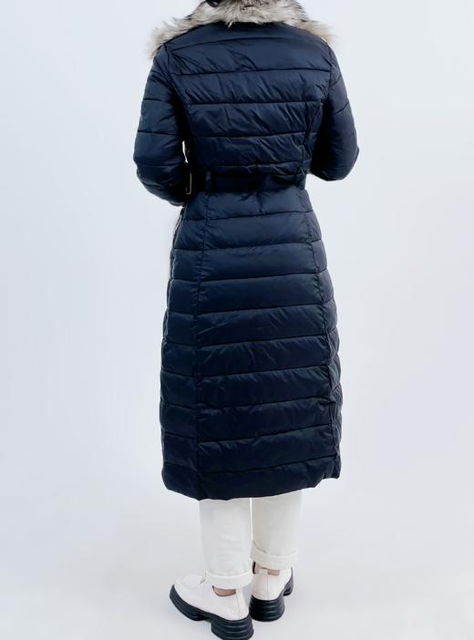 【直播199】EF拼接中长棉服环保皮草9151840823 商品图10